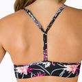 Vrchný diel plaviek ROXY Active Bralette 2021 anthracite/floral flow 4