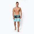 Quiksilver pánske plavecké šortky Ocean Division 17" svetlo modré EQYJV03891-BGD6 2