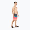 Quiksilver Surfsilk Panel 18" pánske plavecké šortky šedo-oranžové EQYBS04658-NLQ6 2