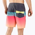 Quiksilver Surfsilk Panel 18" pánske plavecké šortky šedo-oranžové EQYBS04658-NLQ6 3