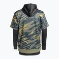 Pánska snowboardová mikina DC Dryden angled tie dye ivy green 8