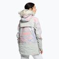 Dámska snowboardová bunda ROXY Chloe Kim Overhead 2021 gray violet marble 4