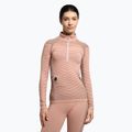 Dámska termoakčná mikina ROXY Base Layer Top Warmlink gray violet