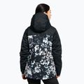 Dámska snowboardová bunda ROXY Jetty Block 2021 true black black flowers 4