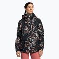 Dámska snowboardová bunda ROXY Jetty 2021 true black tropical cyanotype