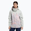 Dámska snowboardová bunda ROXY Jetty Block 2021 gray violet marble