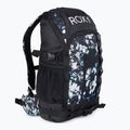 Dámsky batoh na snowboard ROXY Tribute 2021 true black black flowers 2