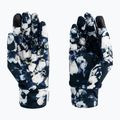 Dámske rukavice na snowboard ROXY Hydrosmart Liner 2021 true black black flowers 3