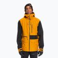 Pánska snowboardová bunda Quiksilver Hlpro S Carlson 3l Gore-Tex žlto-čierna EQYTJ3383 6