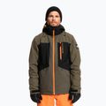Pánska snowboardová bunda Quiksilver Dawson zelená EQYTJ3389