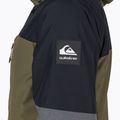 Pánska snowboardová bunda Quiksilver Mission Plus čierno-zelená EQYTJ3371 4