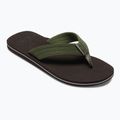 Quiksilver pánske žabky Molokai Layback Textured brown AQYL101266 9