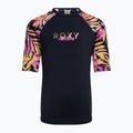 Detské plavecké tričko ROXY Active Joy Lycra 2021 anthracite zebra jungle girl