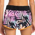 Dámske plavecké šortky ROXY Active 2021 anthracite zebra jungle 4