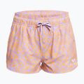 Dámske plavecké šortky ROXY Wave Printed 2" 2021 mock orange hawaiianheat