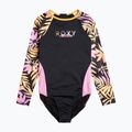 ROXY Active Joy detské plavecké body antracitová zebra jungle girl