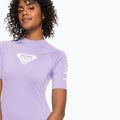 Dámske plavecké tričko ROXY Whole Hearted 2021 purple rose 5