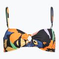 Vrchný diel plaviek ROXY Color Jam Bandeau 2021 anthracite flower jammin 4