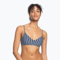 Vrchný diel plaviek ROXY Into The Sun Athletic Triangle 2021 mood indigo novela stripe vert 2
