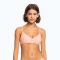 Vrchný diel plaviek ROXY Into The Sun Athletic Triangle 2021 papaya punch novelta stripe h 4