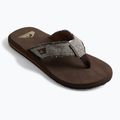 Pánske žabky Quiksilver Monkey Abyss brown 9
