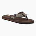 Pánske žabky Quiksilver Monkey Abyss brown