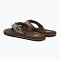 Pánske žabky Quiksilver Monkey Abyss brown 3
