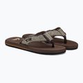 Pánske žabky Quiksilver Monkey Abyss brown 4