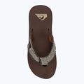 Pánske žabky Quiksilver Monkey Abyss brown 6