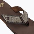 Pánske žabky Quiksilver Monkey Abyss brown 7