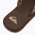 Pánske žabky Quiksilver Monkey Abyss brown 8