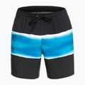 Quiksilver pánske plavecké šortky Surfsilk Air-Brush Volley 17" čierne EQYJV04011