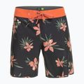 Quiksilver pánske plavecké šortky Surfsilk Scallop 18" graphite EQYBS04770-KTA6