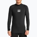 Pánske plavecké tričko Billabong Waves All Day s dlhým rukávom čierne