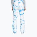 Dámske snowboardové nohavice ROXY Chloe Kim azure blue clouds 3