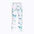Dámske snowboardové nohavice ROXY Chloe Kim azure blue clouds 6