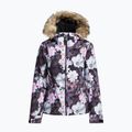 Dámska snowboardová bunda ROXY Jet Ski true black blurry flower 10