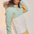 Dámska snowboardová bunda ROXY Shelter cameo green 15