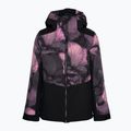 Detská snowboardová bunda ROXY Silverwinter Girl true black pansy pansy 3