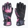 Dámske snowboardové rukavice ROXY Jetty true black pansy pansy