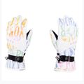 Dámske snowboardové rukavice ROXY Jetty black bright white sapin 3