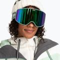 Dámske snowboardové okuliare ROXY Storm dark forest/green ml 5