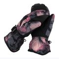 Detské snowboardové rukavice ROXY Jetty Mitt Girl true black pansy rg