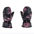 Detské snowboardové rukavice ROXY Jetty Mitt Girl true black pansy rg 3