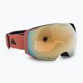 Quiksilver Greenwood S3 black redwood / clux gold mi snowboardové okuliare 5