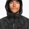 Quiksilver pánska snowboardová bunda S Carlson Stretch Quest tie dye true black 4