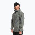 Mikina Quiksilver Shredder Hoodie tie dye true black snowboardová mikina 4