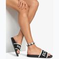Dámske šľapky ROXY Slippy Knit black 5