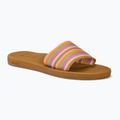 Dámske šľapky ROXY Beachie Breeze tan/crazy pink