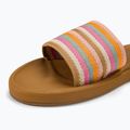 Dámske šľapky ROXY Beachie Breeze tan/crazy pink 7